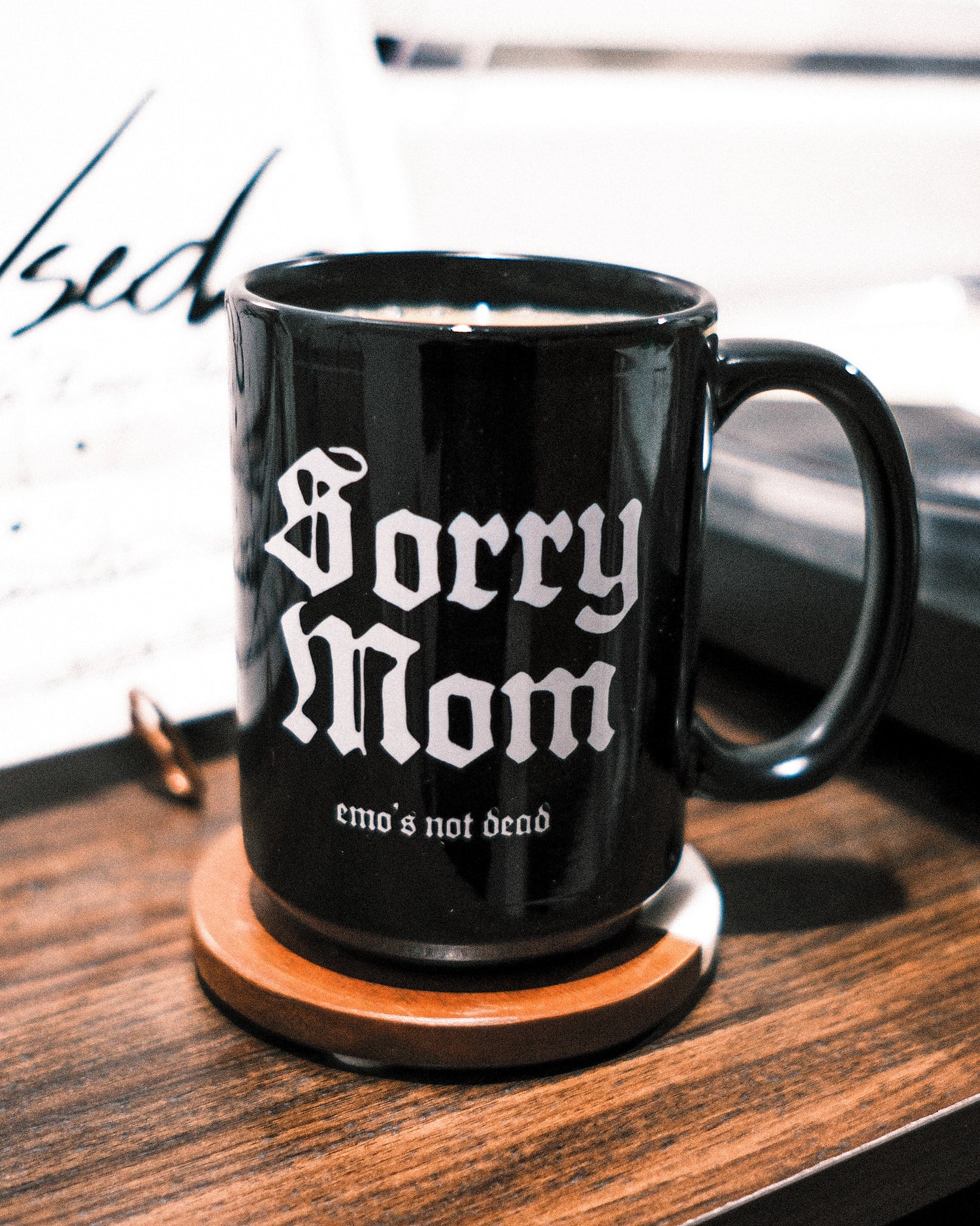 Sorry Mom Coffee Mug
