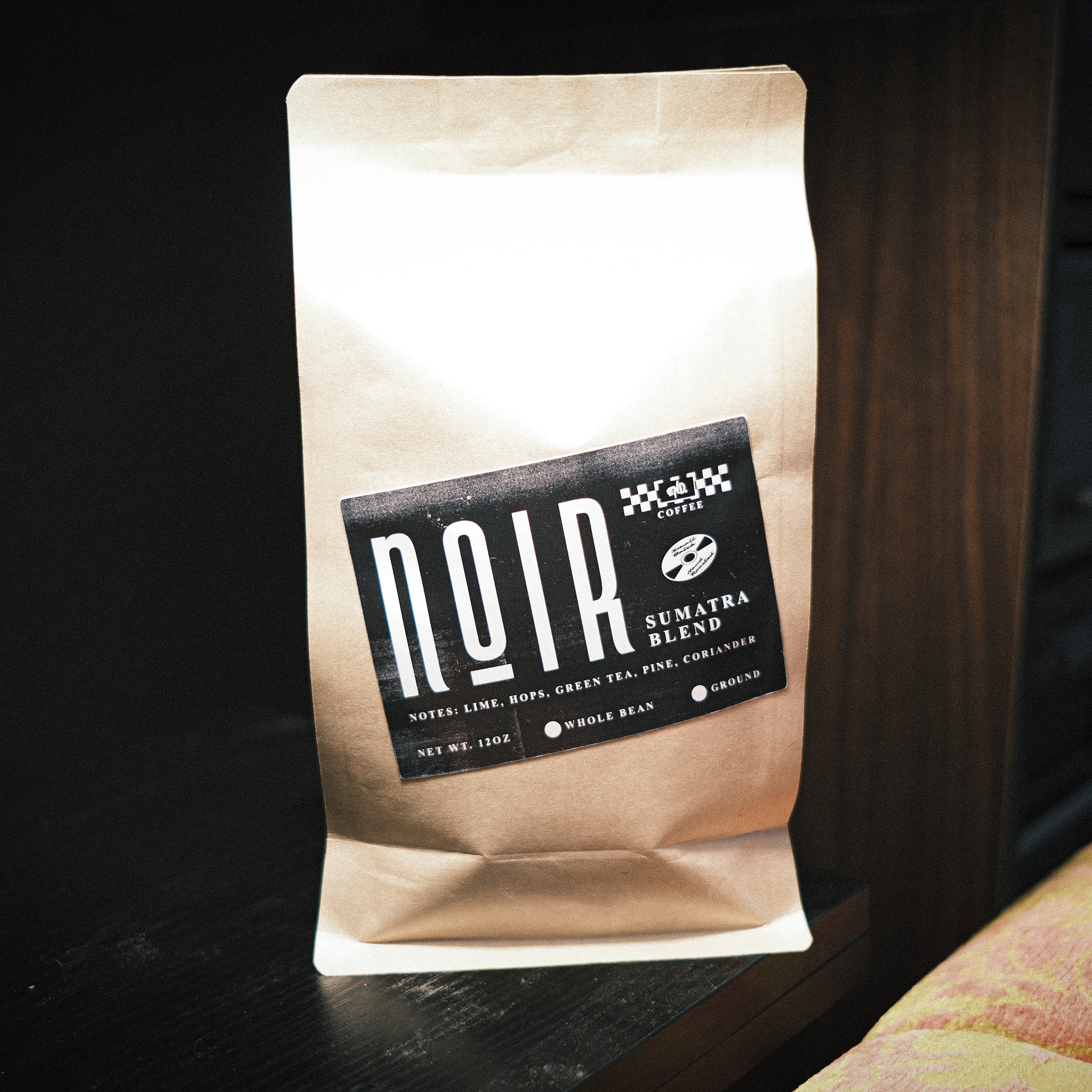 NOIR Sumatra Blend Coffee lifestyle