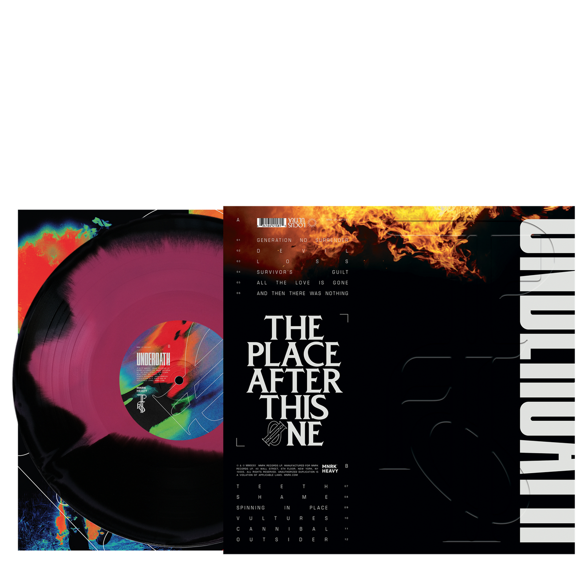 The Place After This One D2C Exclusive Black/Pink Swirl Vinyl