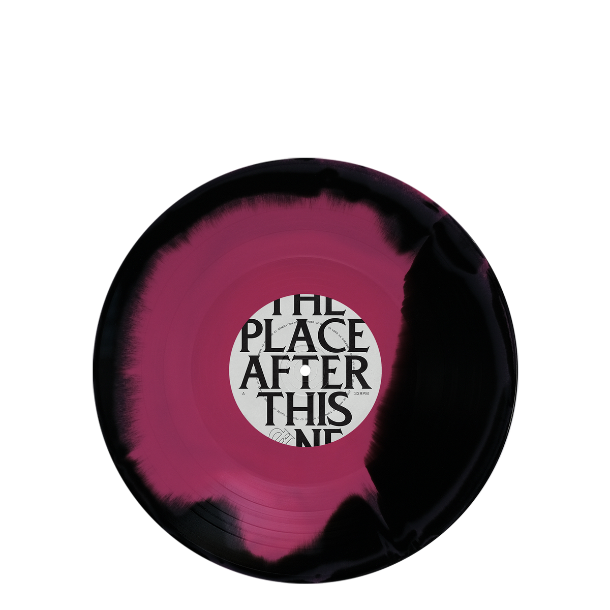 The Place After This One D2C Exclusive Black/Pink Swirl Vinyl
