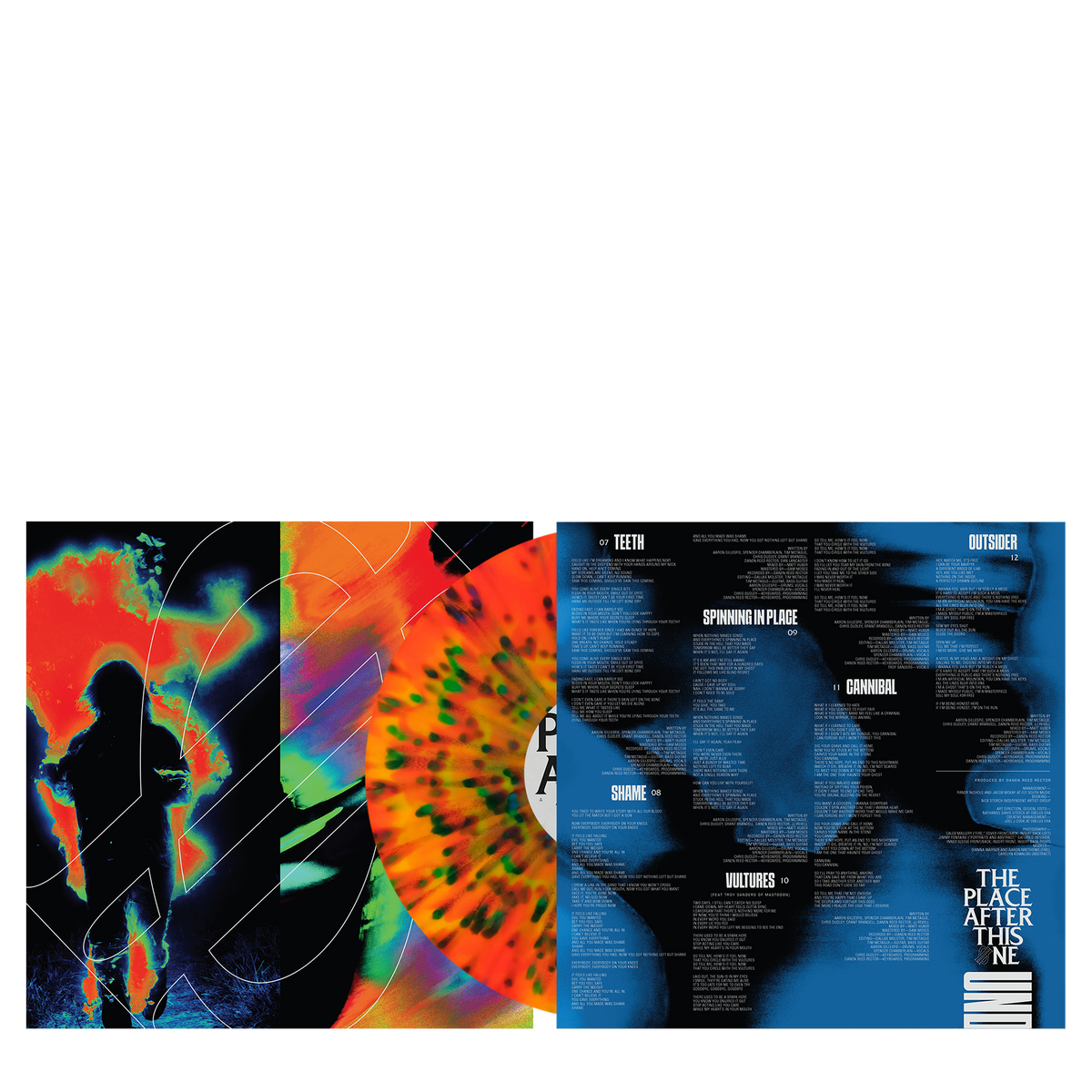 The Place After This One D2C Exclusive Neon Multi-Splatter Deluxe Vinyl
