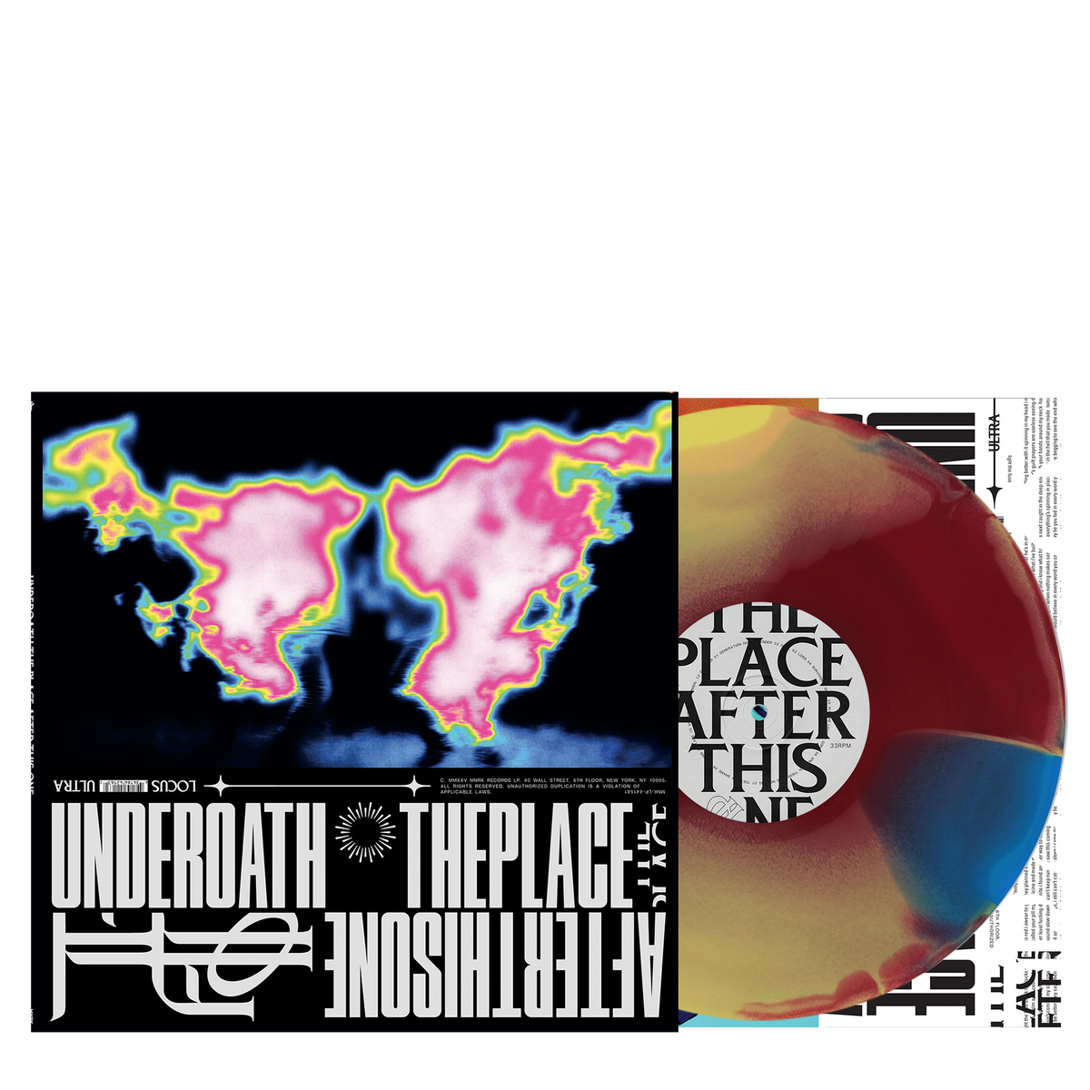The Place After This One D2C Exclusive Red/Yellow/Blue Deluxe Vinyl