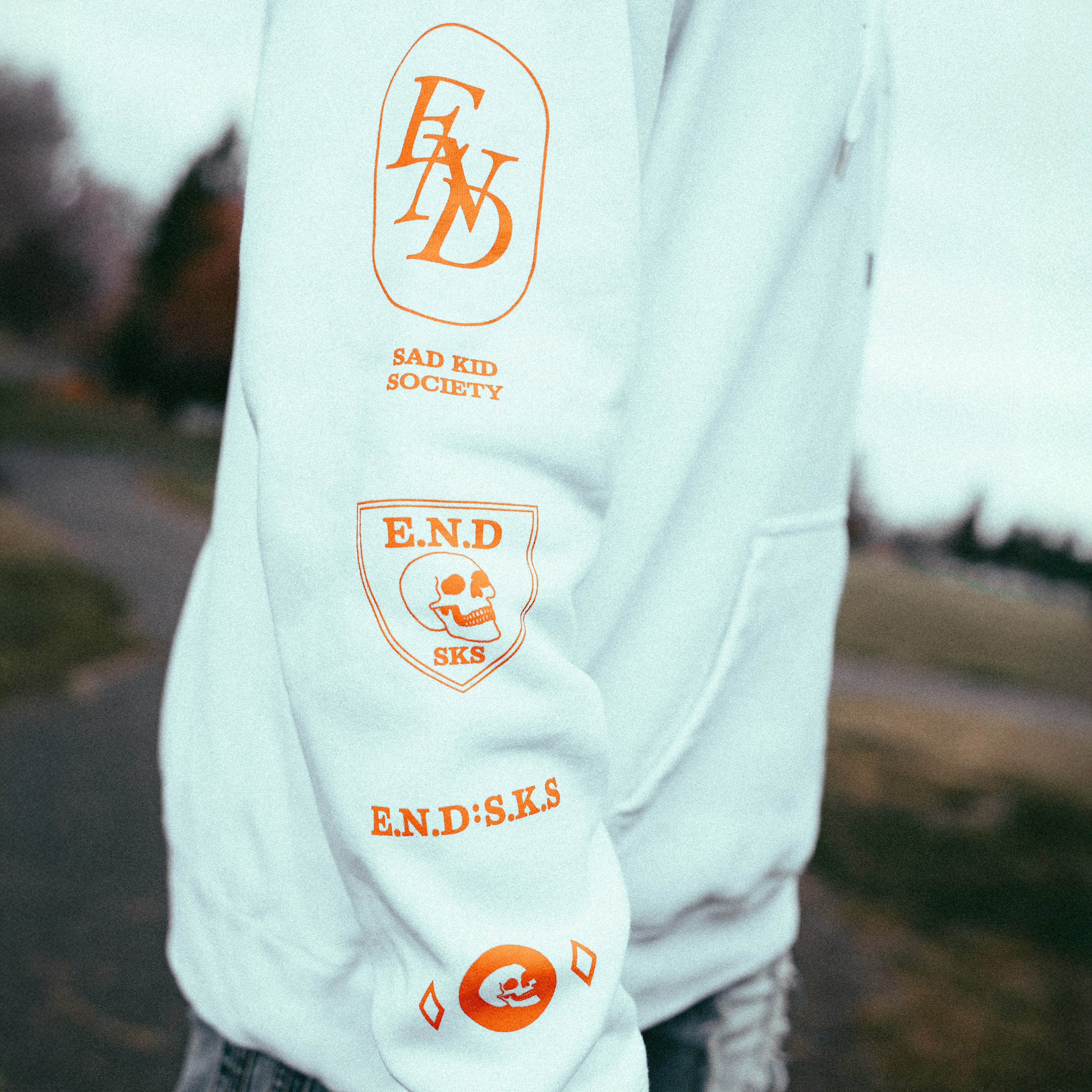 SKS Hoodie Detail