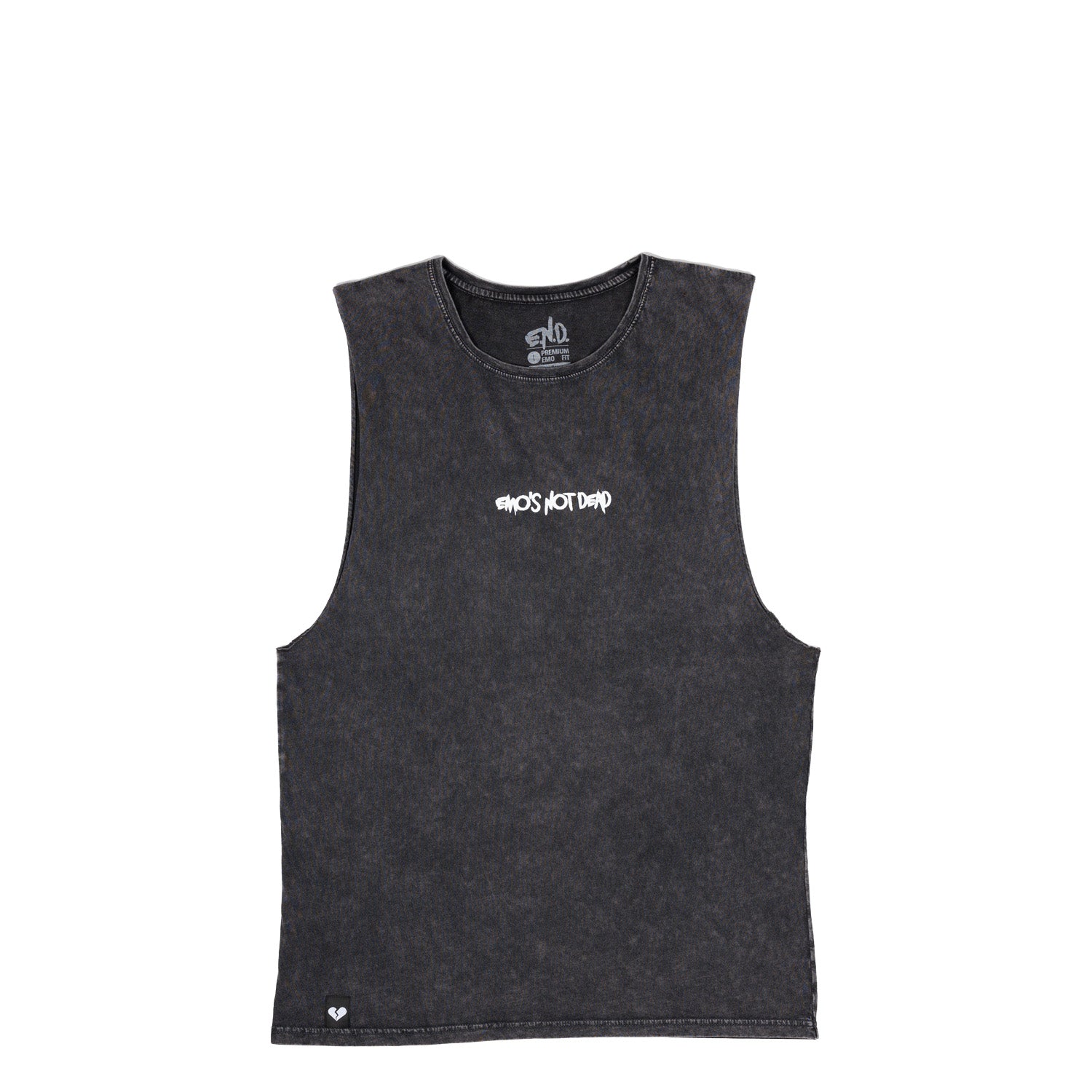 Emo’s Not Dead, Band Merch, Raw Edge Tank