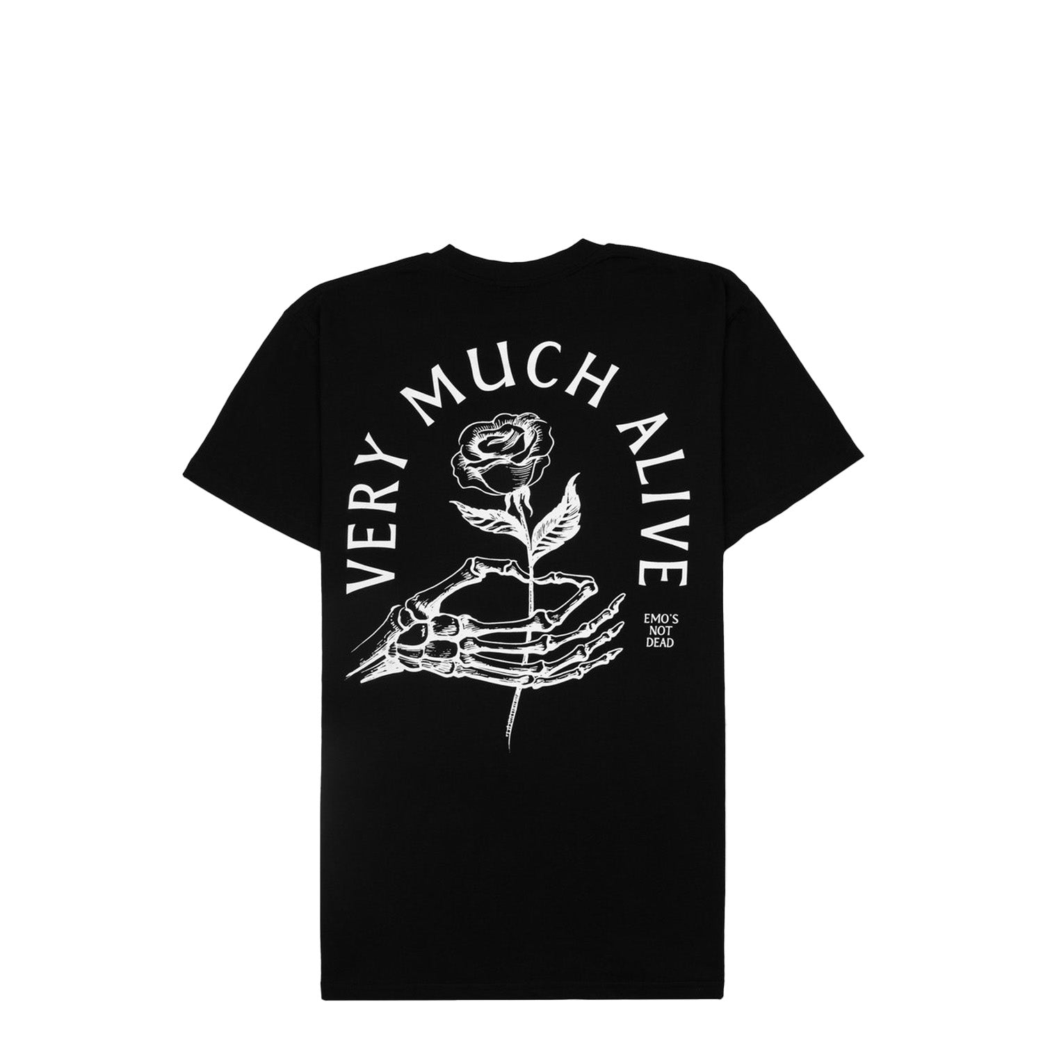 Emo’s Not Dead, Band Merch, Very Much Alive Tee Black