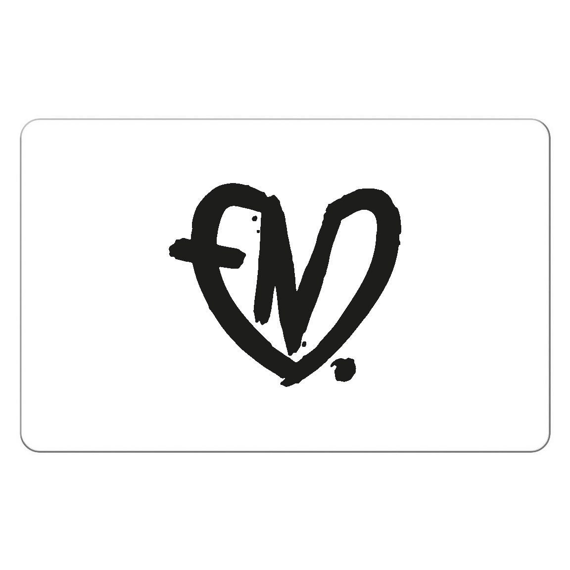 END Heart logo gift card