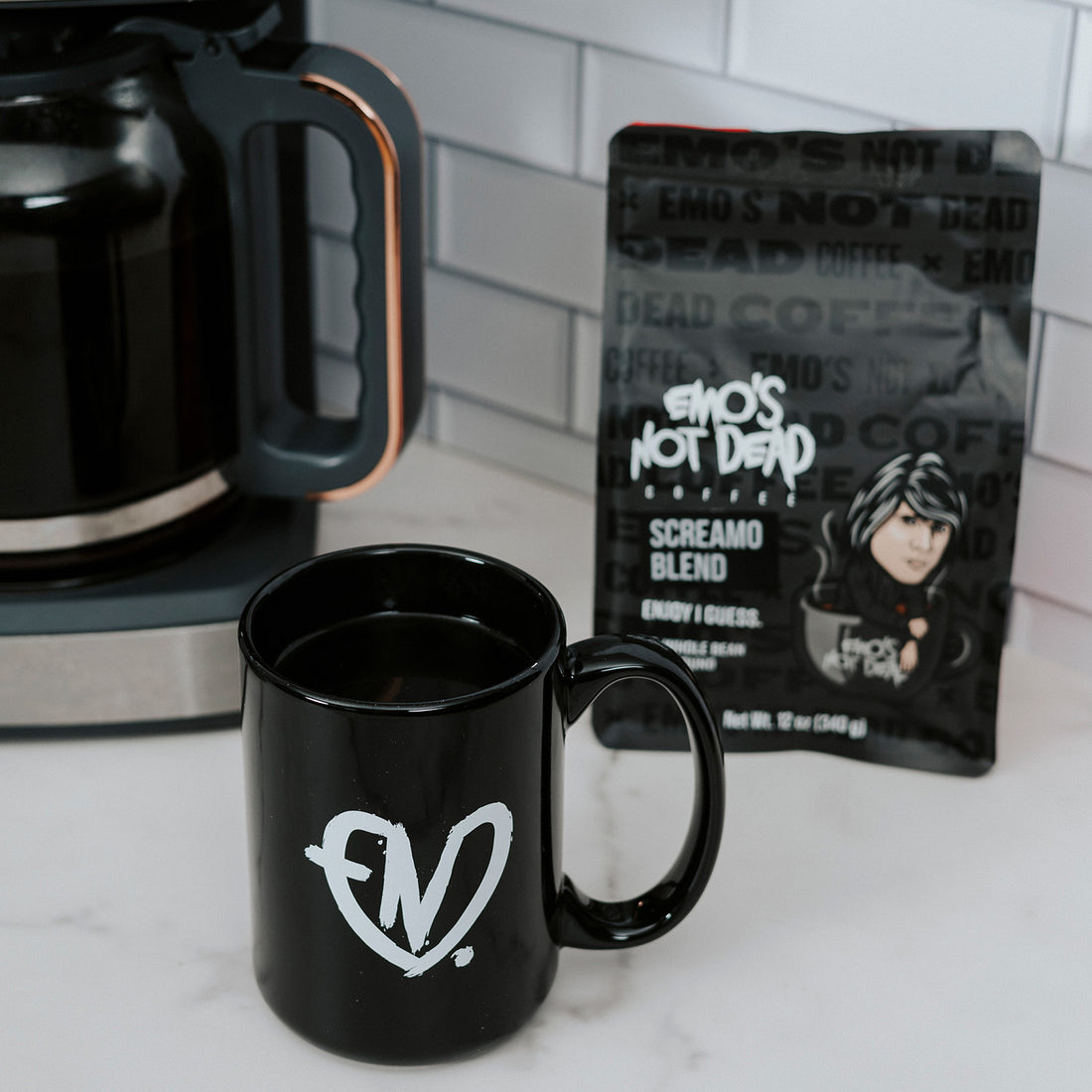 E.N.D. Heart Coffee Mug