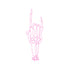 Emo’s Not Dead, Band Merch, Live Forever Sticker, Rock Hand, Skeleton