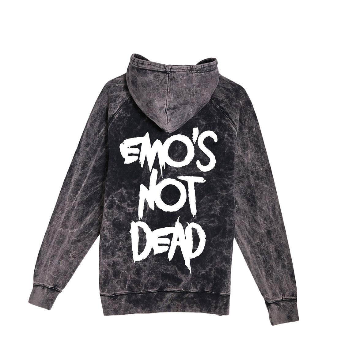 CLOUDED BLACK HOODIE