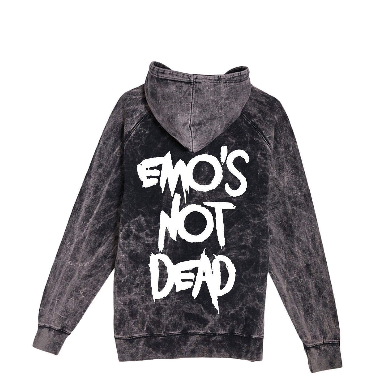 CLOUDED BLACK HOODIE