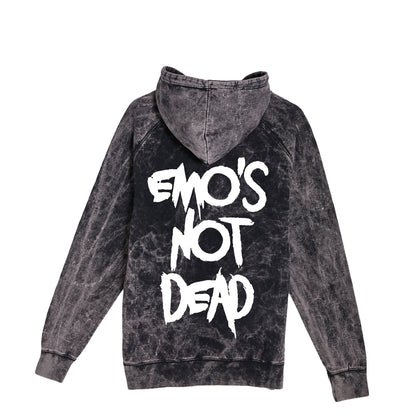 CLOUDED BLACK HOODIE