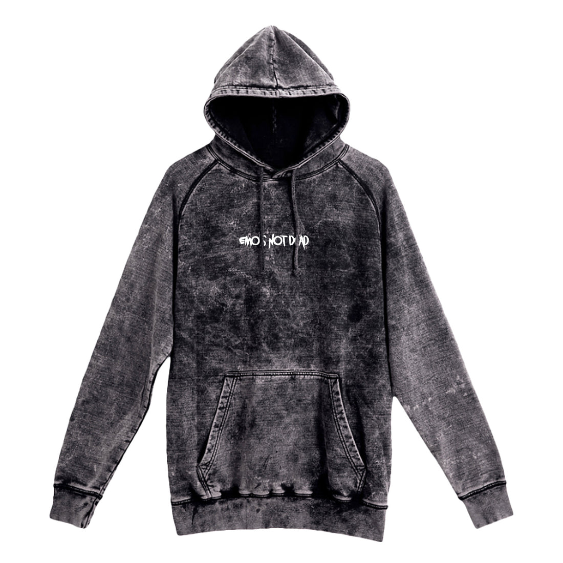 CLOUDED BLACK HOODIE