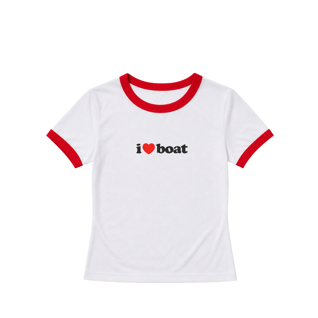 I <3 Boat Crop Tee