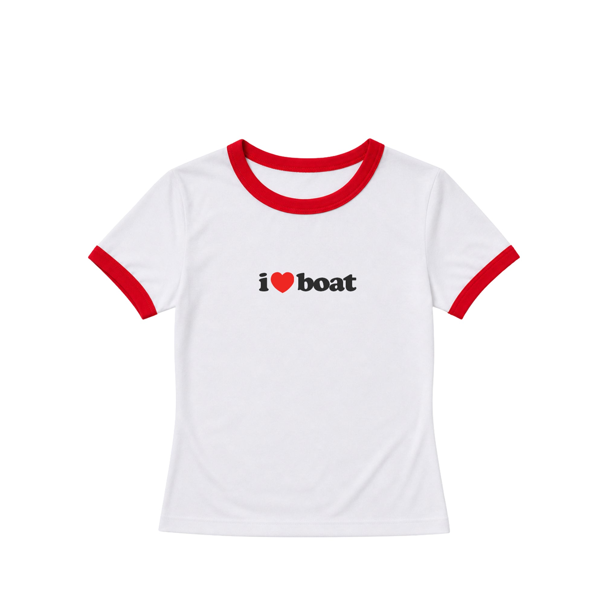 I <3 Boat Crop Tee