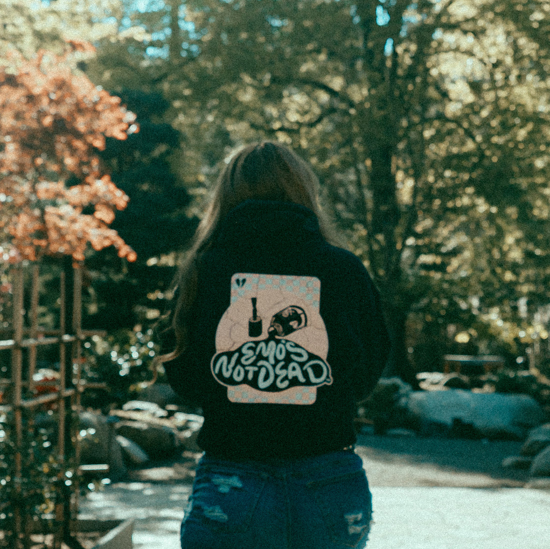 Polish Crop Hoodie
