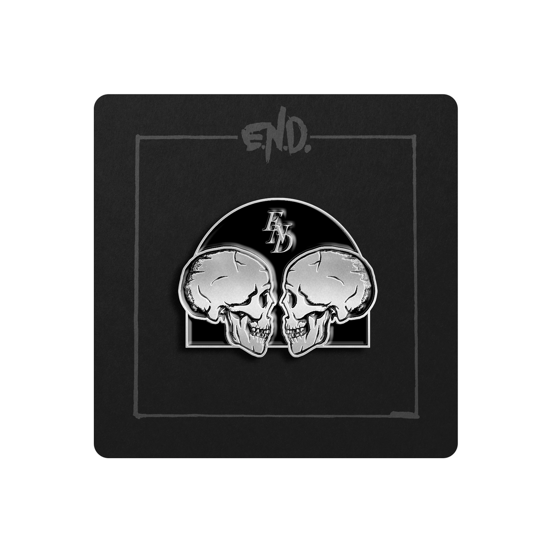 Miserable Together Enamel Pin