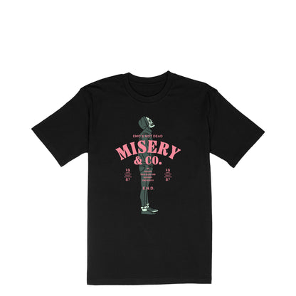 Misery &amp; Co. Tee Black