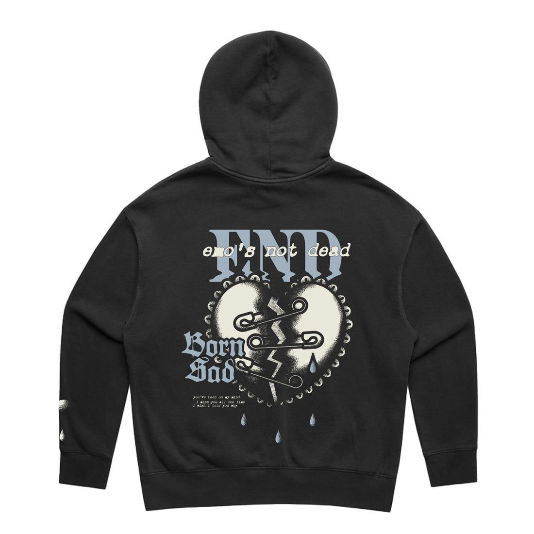 Ladies - Safety Pin Hoodie