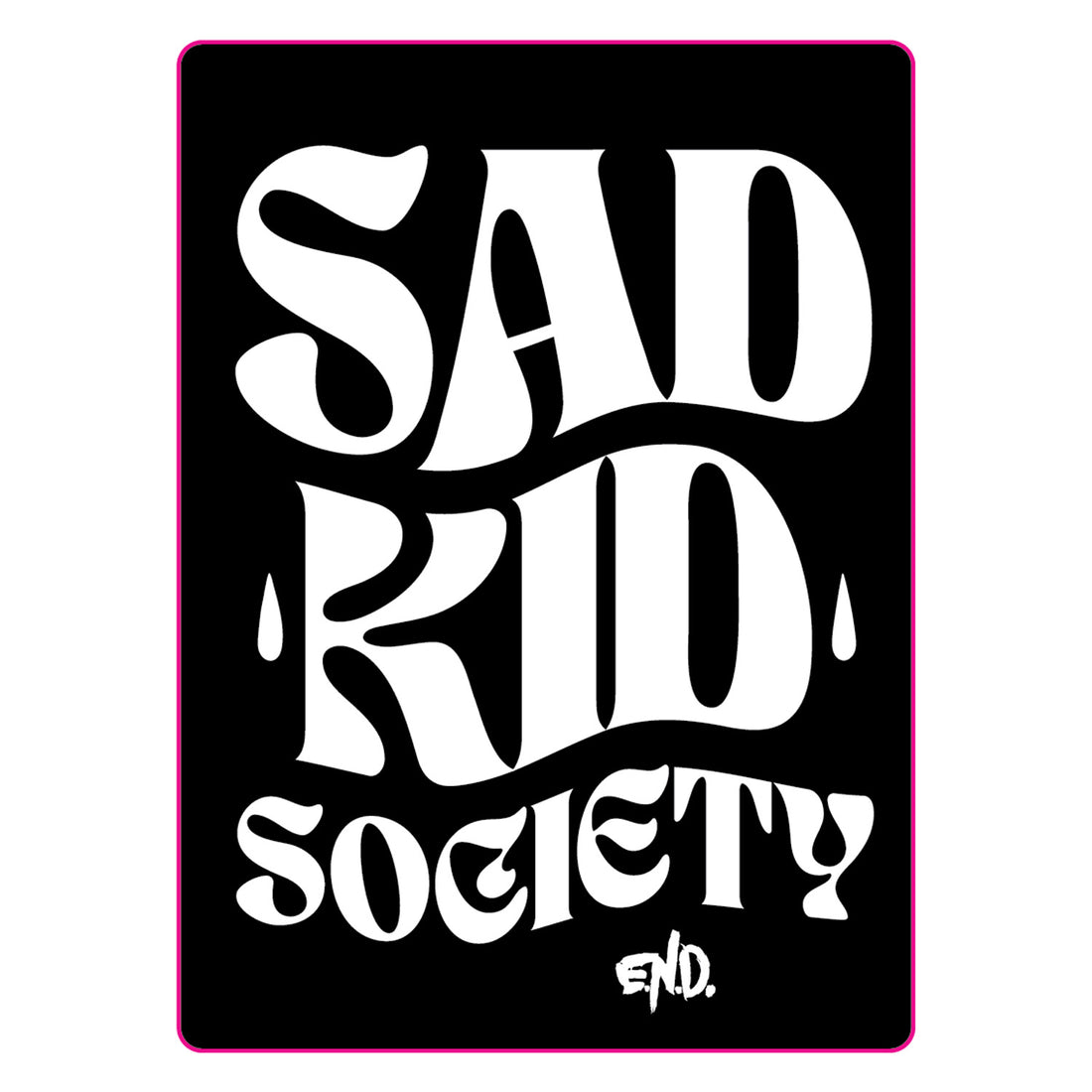 Sad Kid Sticker Pack