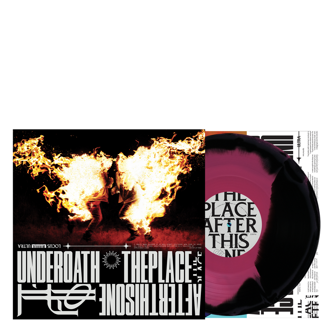 The Place After This One D2C Exclusive Black/Pink Swirl Vinyl