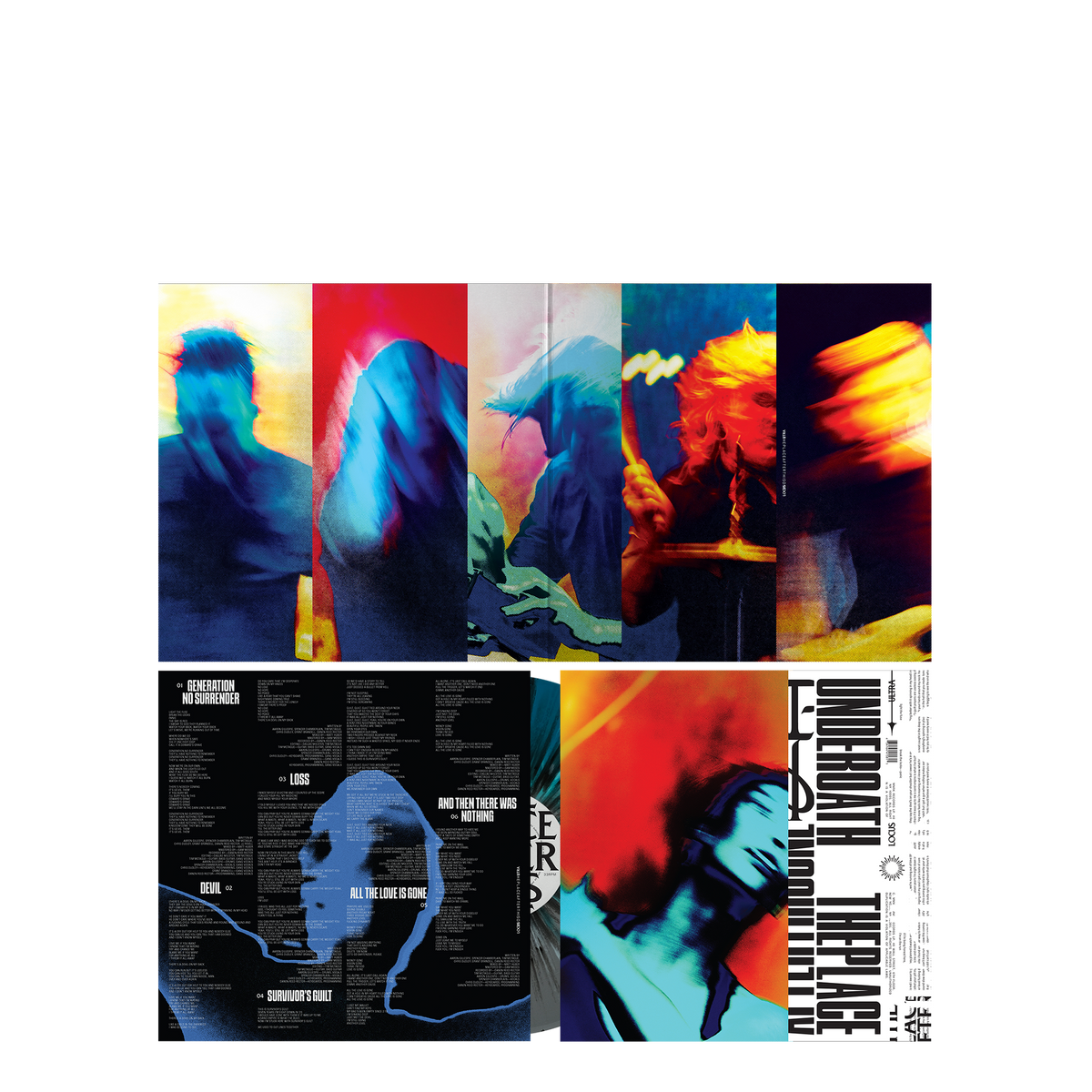 The Place After This One D2C Exclusive Blue/Grey/Multi-Splatter Vinyl