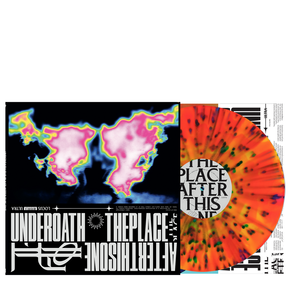 The Place After This One D2C Exclusive Neon Multi-Splatter Deluxe Vinyl