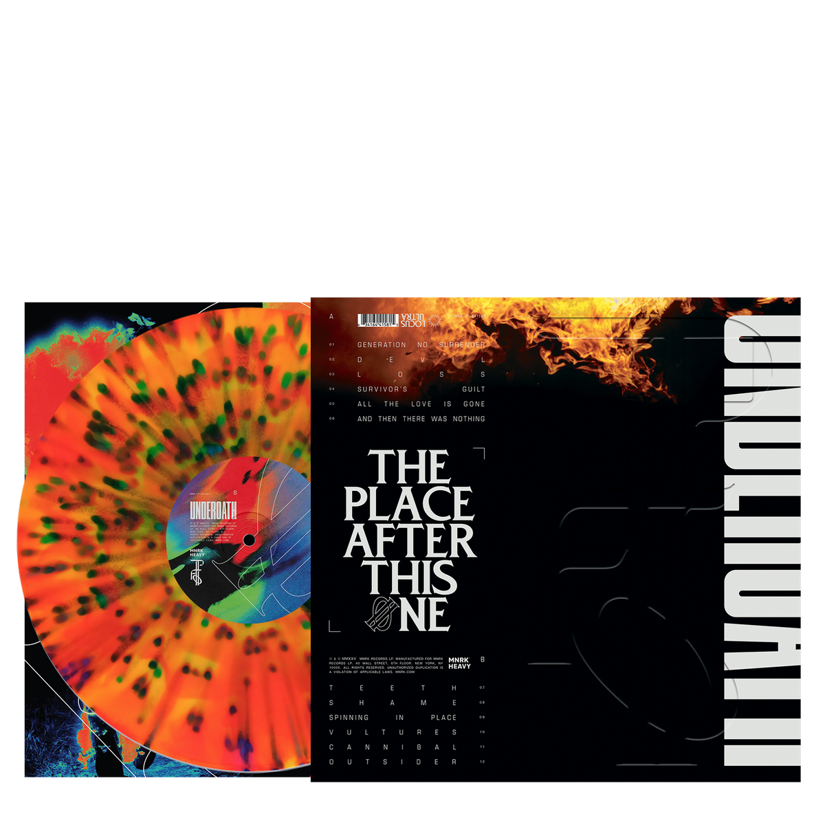 The Place After This One D2C Exclusive Neon Multi-Splatter Deluxe Vinyl