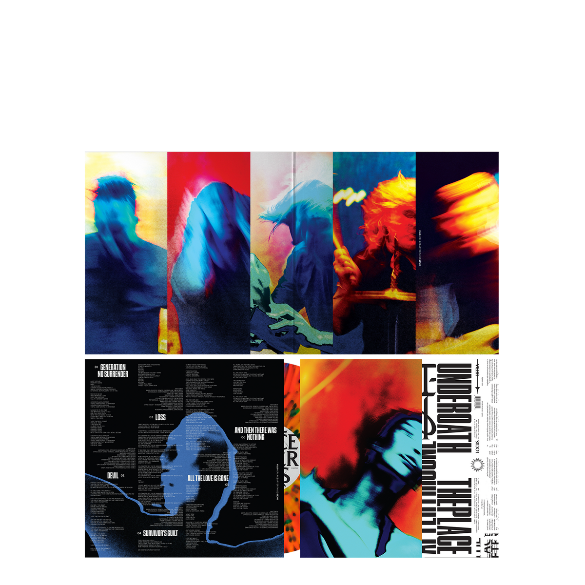 The Place After This One D2C Exclusive Neon Multi-Splatter Deluxe Vinyl