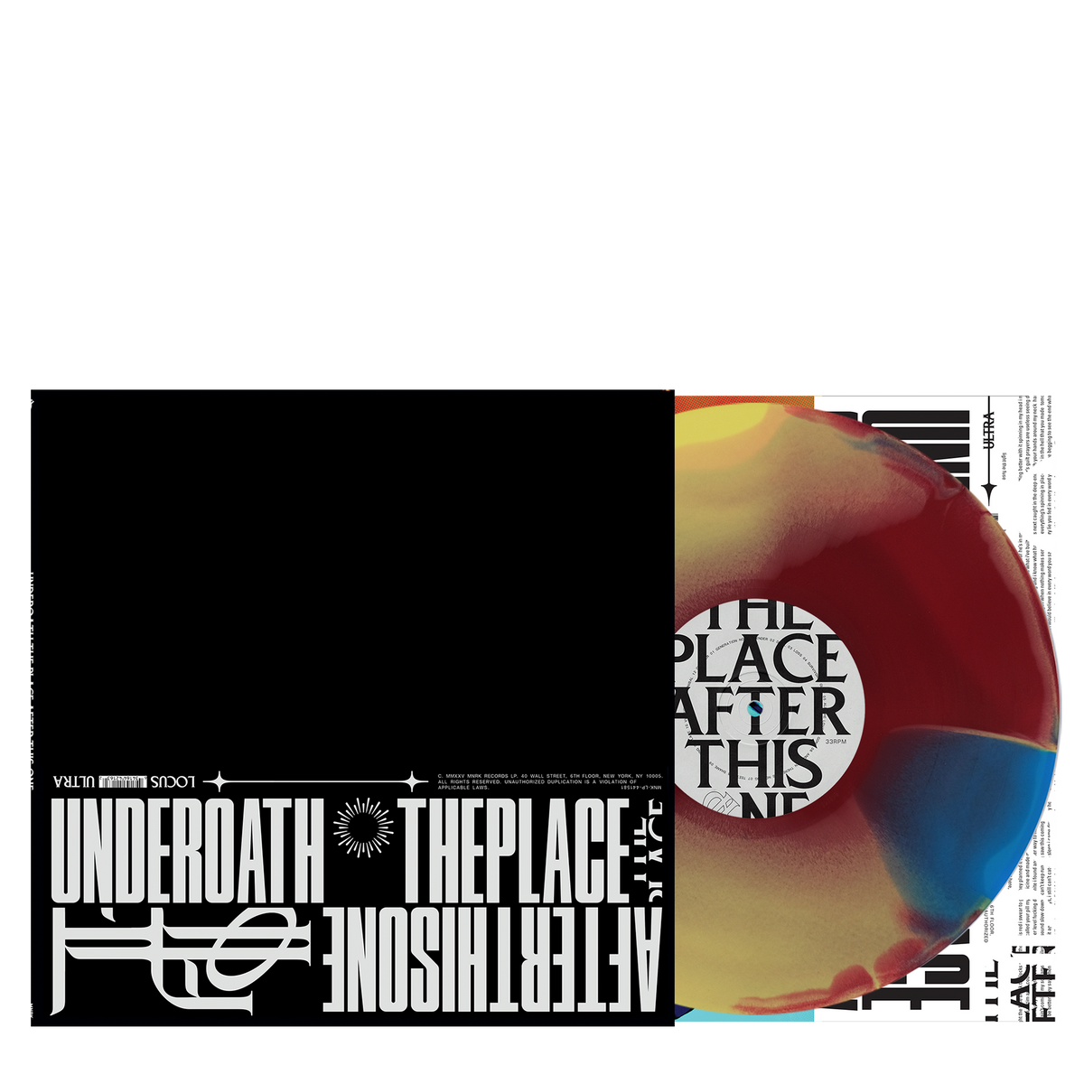 The Place After This One D2C Exclusive Red/Yellow/Blue Deluxe Vinyl