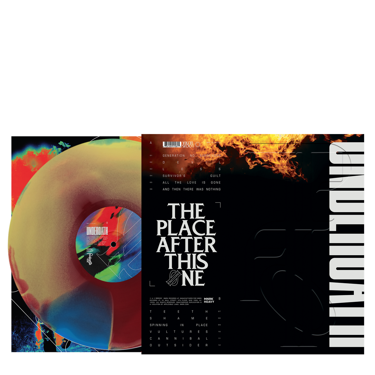 The Place After This One D2C Exclusive Red/Yellow/Blue Deluxe Vinyl