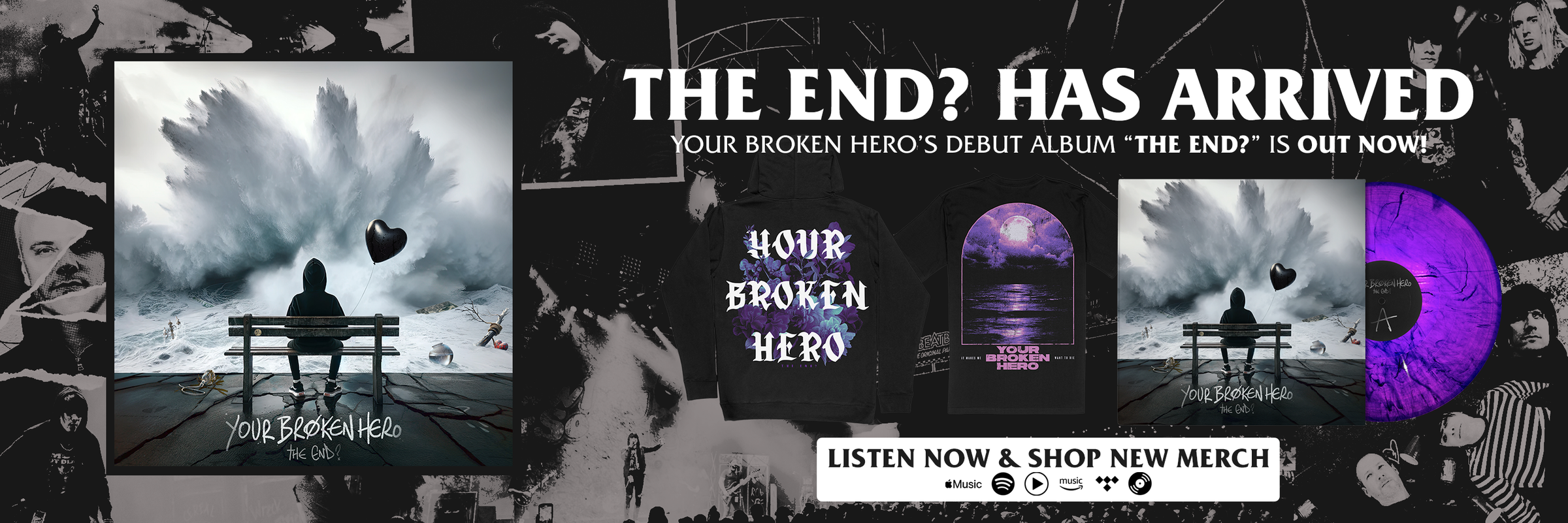 The End? has arrived. Shop YBH Merch now! 