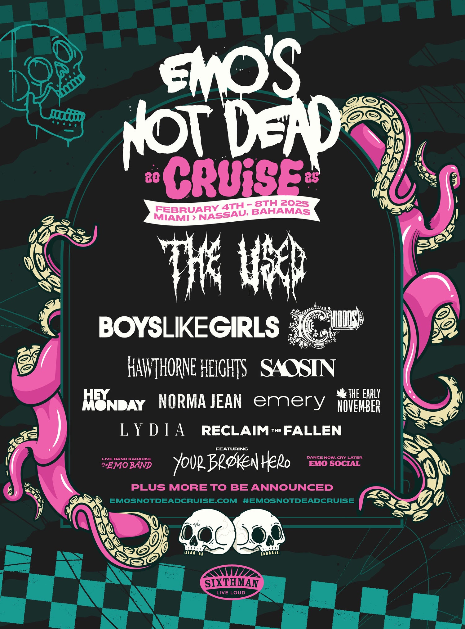 Emo's Not Dead Cruise 2025