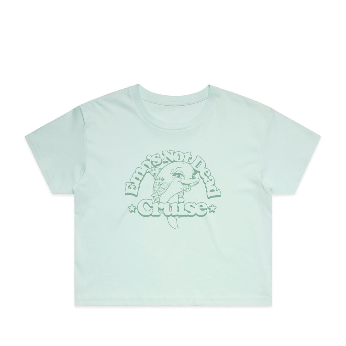 Dolphin Crop Tee