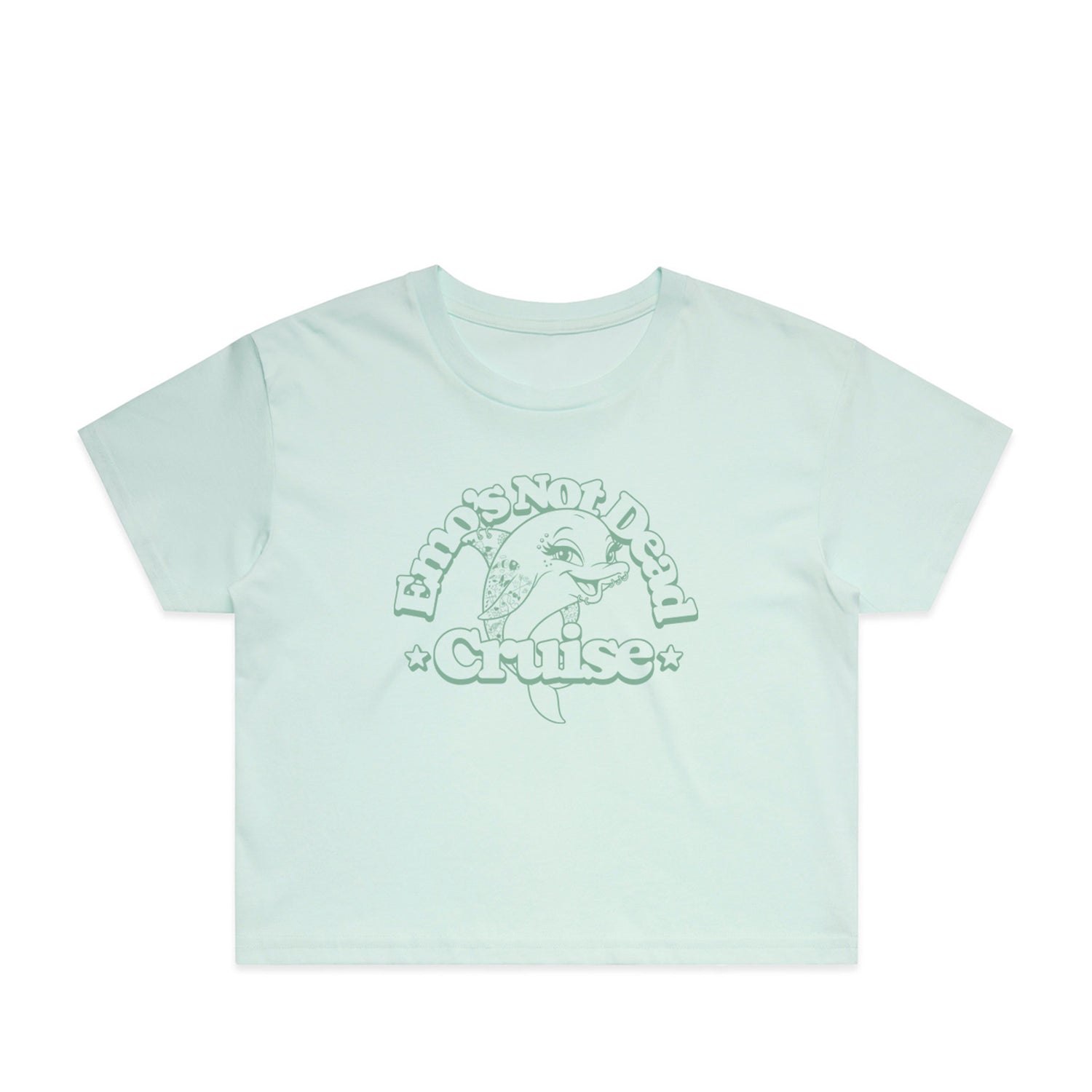 Dolphin Crop Tee