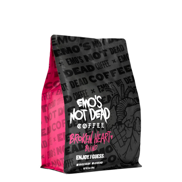 Broken Heart Blend Coffee – Emo's Not Dead