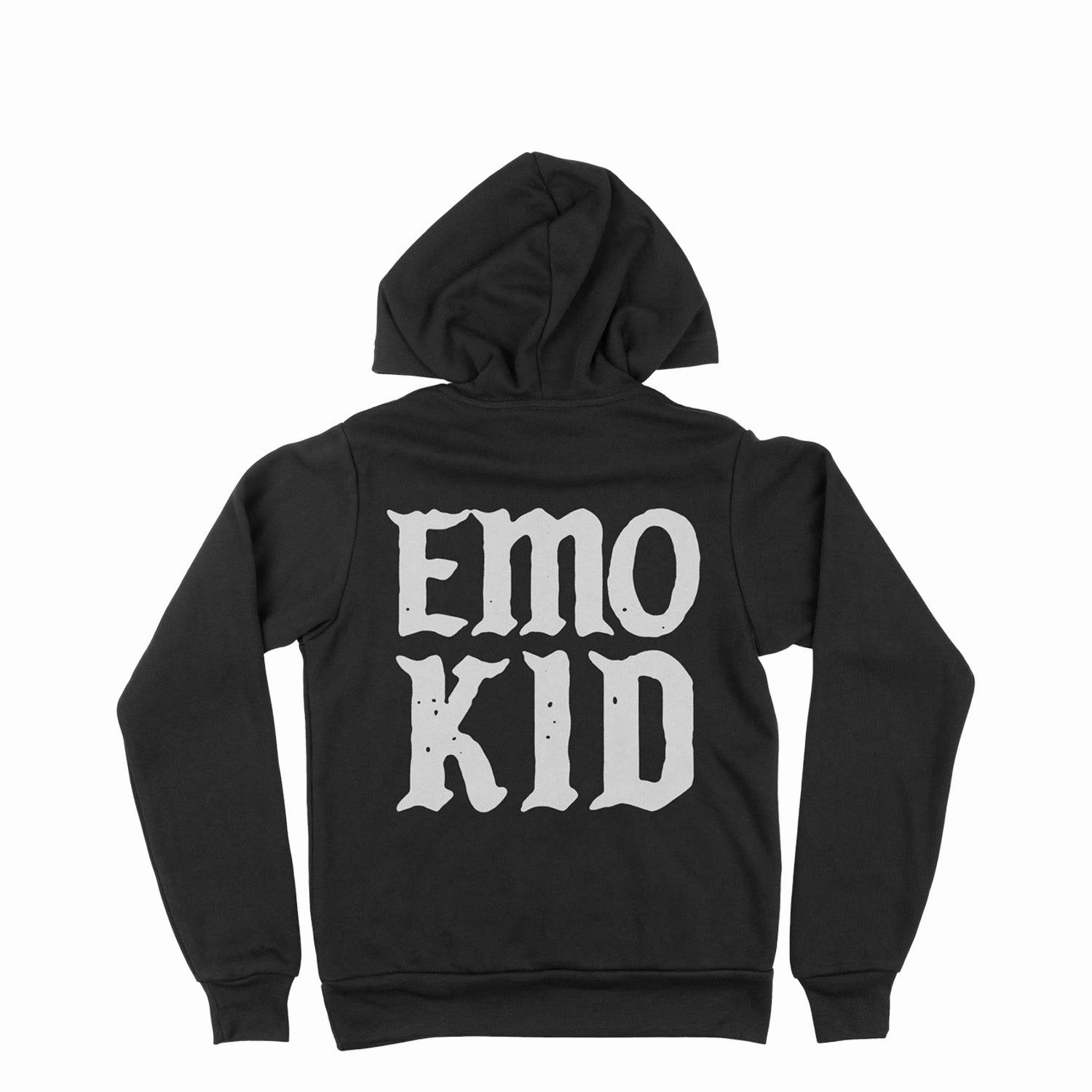 Black store emo hoodie