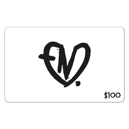 END Heart logo gift card - $100
