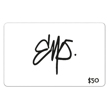 END signature logo gift card - $50