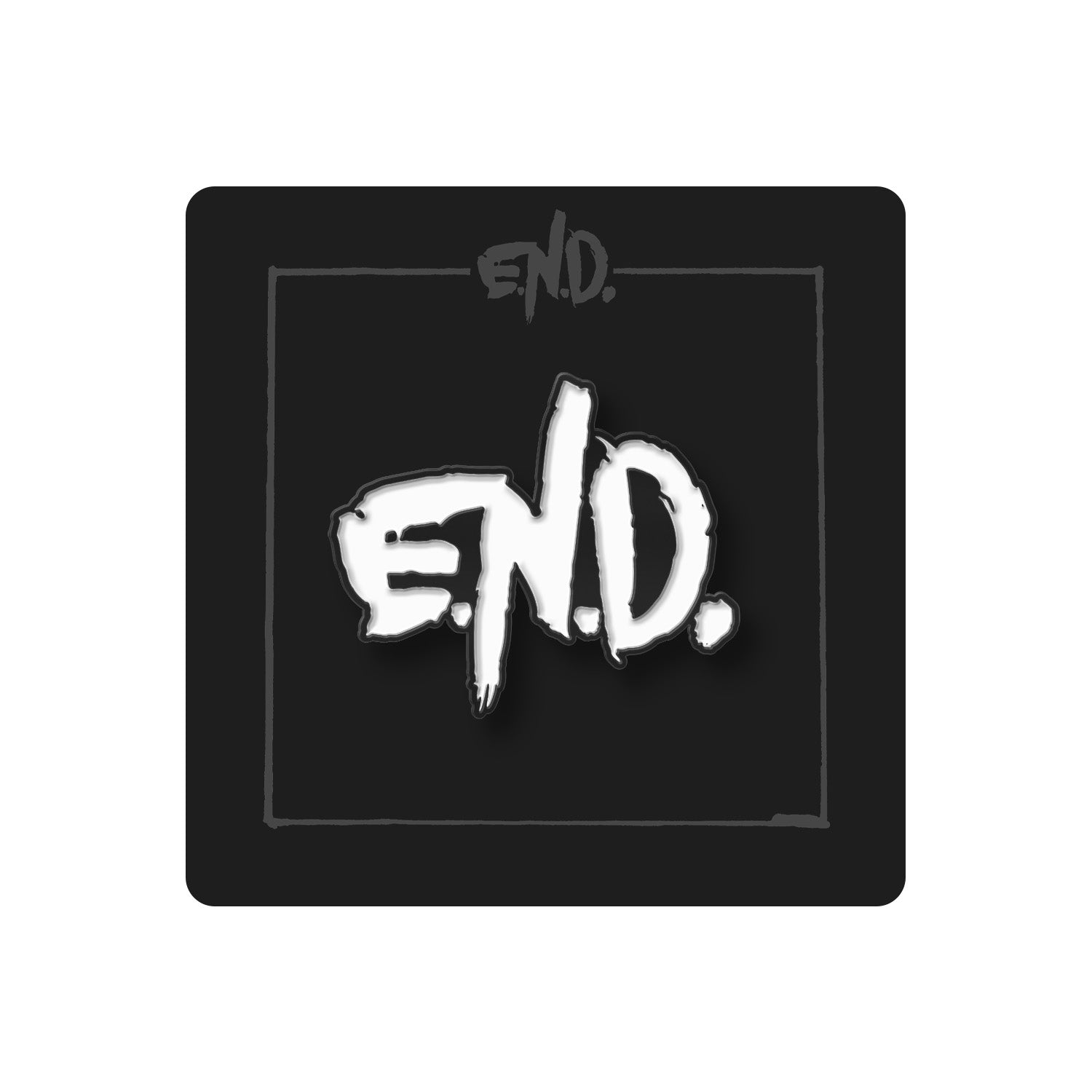 Emo’s Not Dead, Band Merch, END Enamel Pin