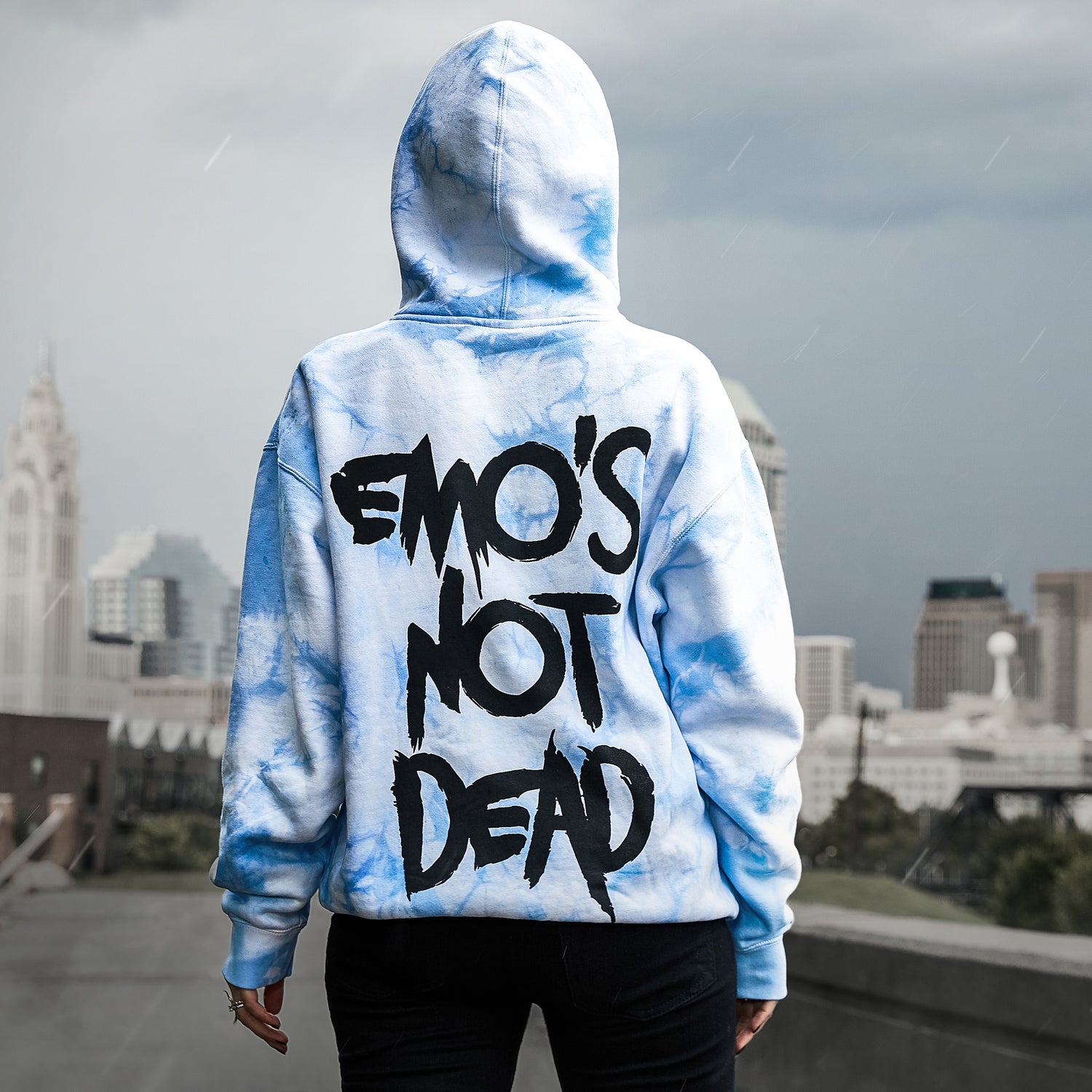 Crystal Dye Hoodie – Emo's Not Dead