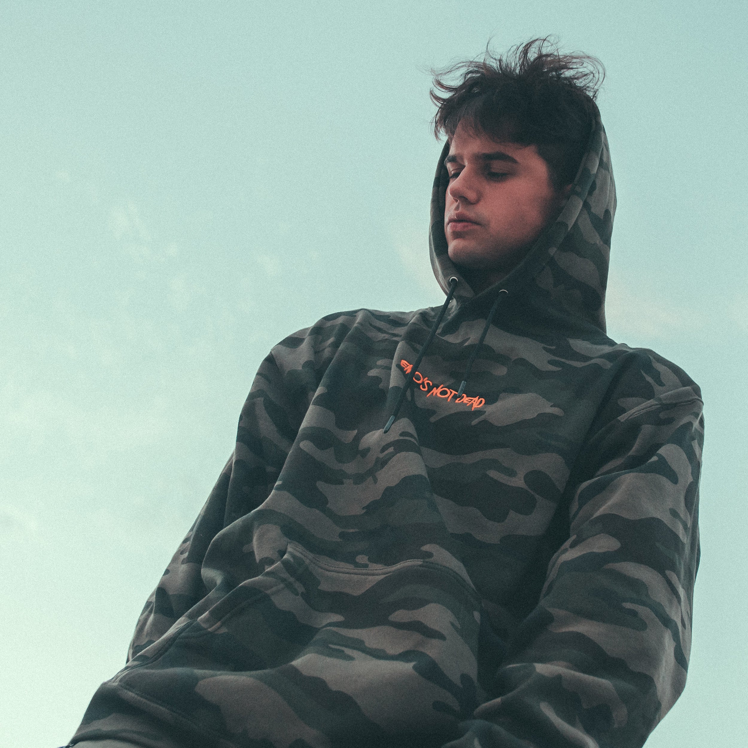 Carhartt wip 2024 camo hoodie